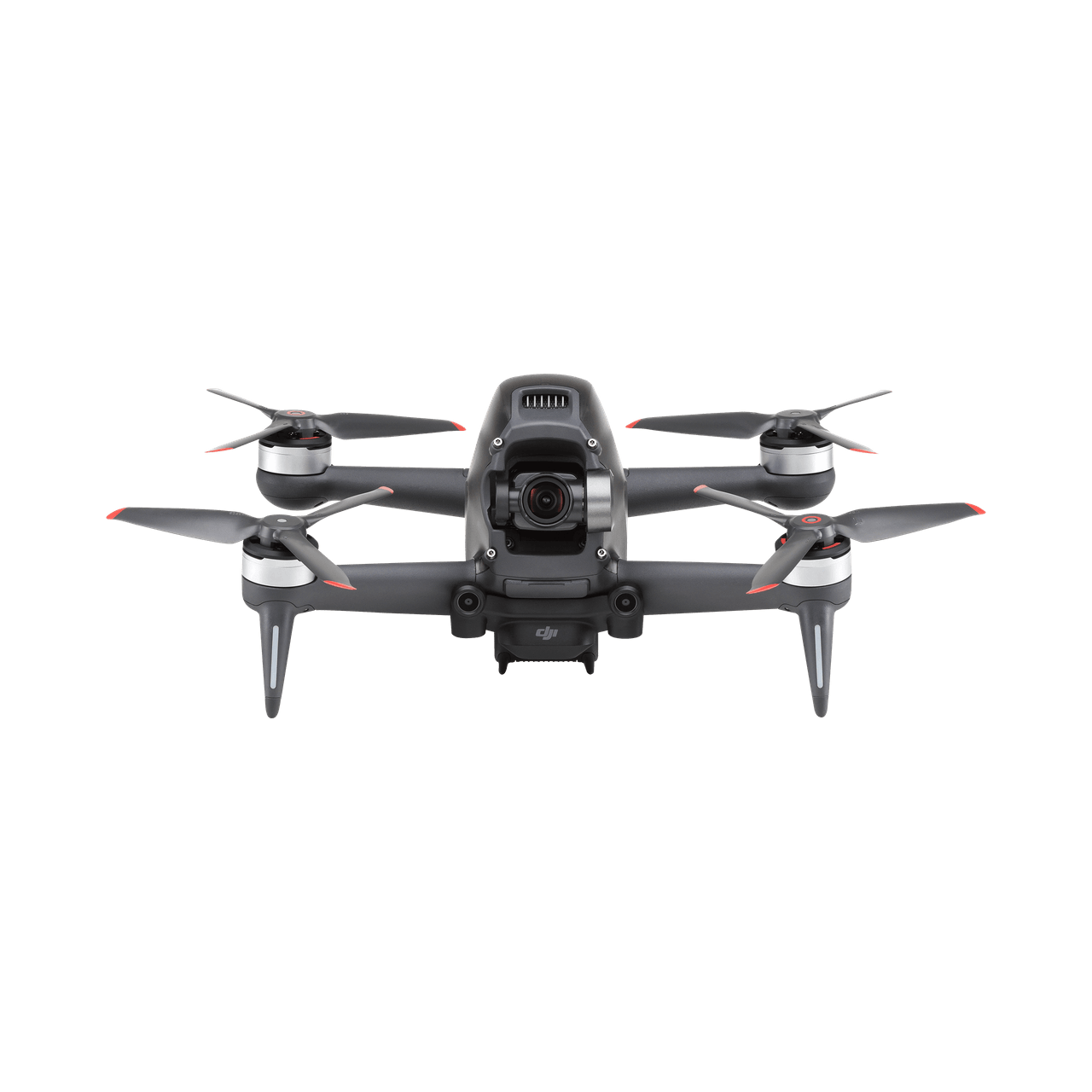 DJI FPV 드론의 정면 모습
